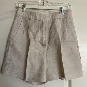 NWOT Aritzia Effortless Linen Short 5”